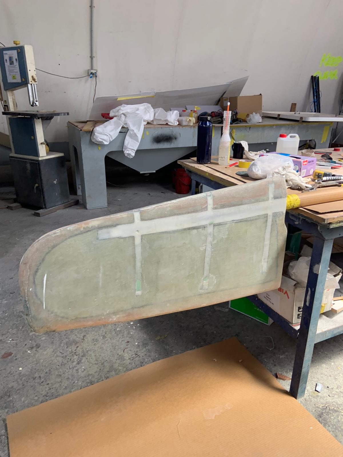 Rudder rebuild